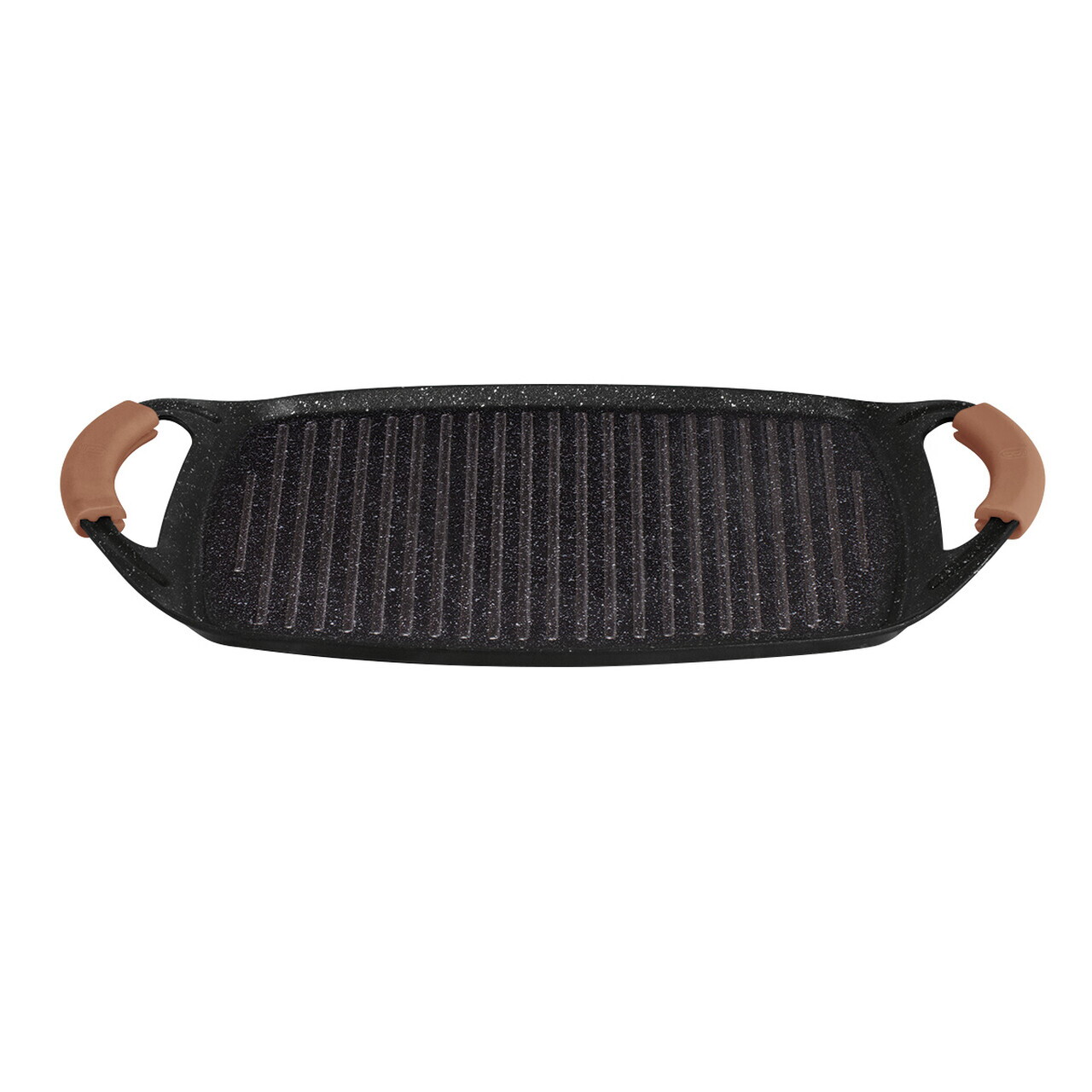 Tava grill Berlinger Haus, Rose Gold, 47x29 cm, aluminiu forjat, roz/negru - imagine 4